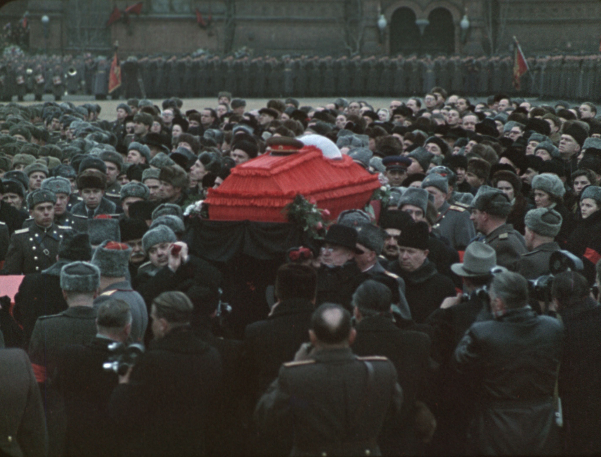 Площадь прощания. Похороны Сталина 1953. Смерть Сталина 1953. Сталин Иосиф Виссарионович похороны Сталина. 1953 Москва похороны Сталина.